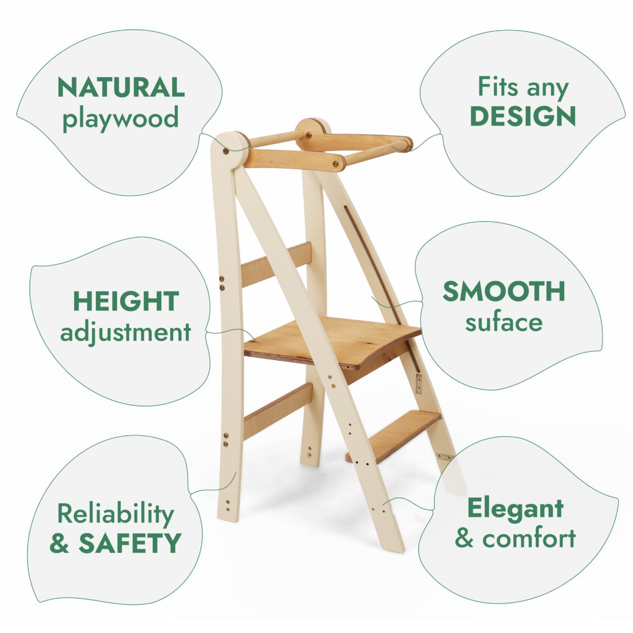 Adjustable toddler tower - Kids Step Stool-2